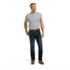 Ariat Mens M5 Straight Stretch Marshall Stackable Straight Leg Jean -Bisley Shop 10039628 full