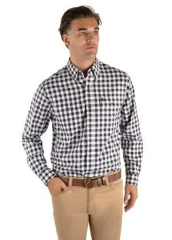 Thomas Cook Mens Oakleigh Check 2 Pocket Shirt