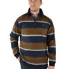 Thomas Cook Mens Alexander Stripe Qtr Zip Rugby -Bisley Shop 24025