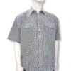 Bisley Mens Seersucker Shirt - Small Check -Bisley Shop 32323232