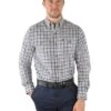 Thomas Cook Mens Stephens Check Double Pocket Shirt -Bisley Shop 5041