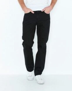 Levis 516 Straight Fit Jeans (Black Rinse) 9 Levis 516 Straight Fit Jeans (Black Rinse) -Bisley Shop 50516.0019.3330
