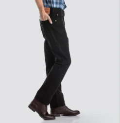 Levis 516 Straight Fit Jeans (Black Rinse) 7 Levis 516 Straight Fit Jeans (Black Rinse) -Bisley Shop 516 black