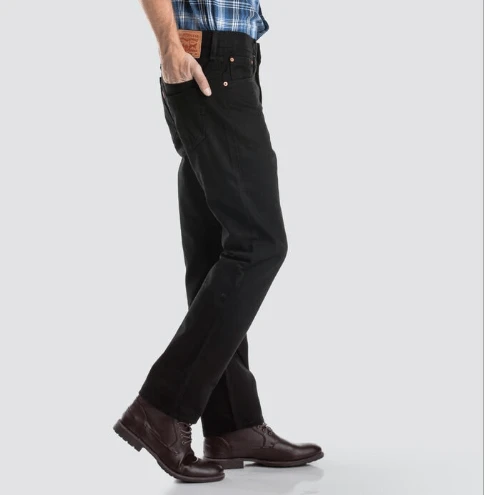 Levis 516 Straight Fit Jeans (Black Rinse) 4 Levis 516 Straight Fit Jeans (Black Rinse) - Image 2