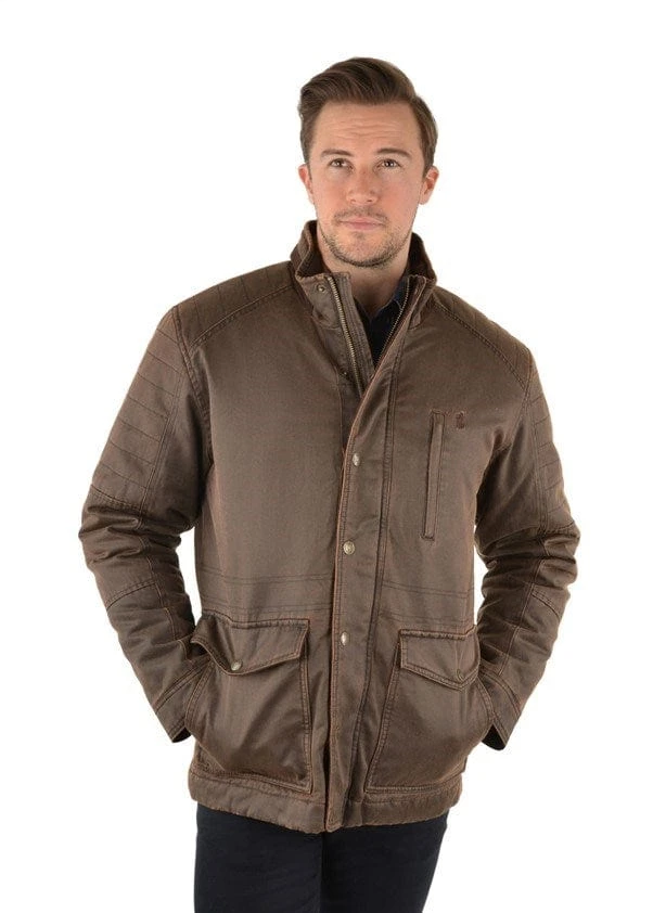 Thomas Cook Mens Bradman Faux Oilskin Jacket 3 Thomas Cook Mens Bradman Faux Oilskin Jacket