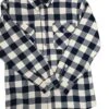 Bisley Mens Closed Front Flannelette Shirts -Bisley Shop CH8