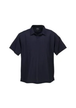 Biz Collection Mens Micro Waffle Polo Shirt -Bisley Shop Navy waffle