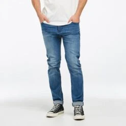 Riders Mens Slim & Narrow Blue Vain Jeans -Bisley Shop R 501110 MB6 1 4a4955b5 c315 4fc2 a598 b9feffede5d2