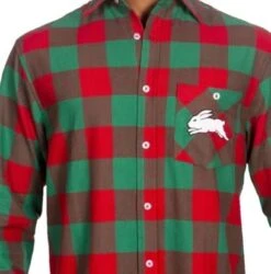 NRL Rabbitohs 'Lumberjack' Flannel Shirt -Bisley Shop Screenshot 202022 07 01 20124747
