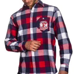 NRL Roosters 'Lumberjack' Flannel Shirt