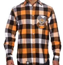 NRL Wests Tigers 'Lumberjack' Flannel Shirt