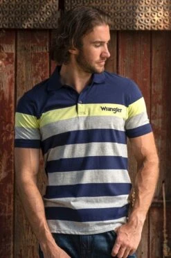 Wrangler Mens Scott Short Sleeve Polo