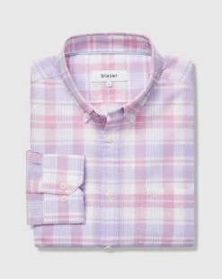 Blazer Mens Purple Alec Long Sleeve Check Shirt -Bisley Shop Screenshot 202022 08 29 20092235