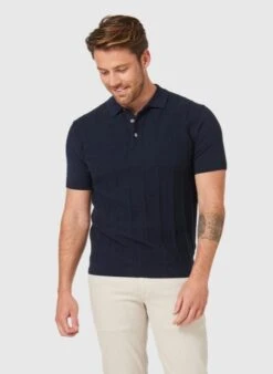 Blazer Mens Hastings Stripe Knit Polo