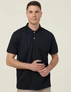 NNT Mens Antibacterial Polyface Short Sleeve Polo