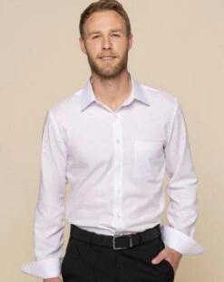 Gloweave Mens Ultimate White Long Sleeve Shirt