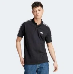 Adidas Mens Essential Poque Embroidered Small Logo 3 Stripe Polo Shirt -Bisley Shop Screenshot 202023 02 27 20105514