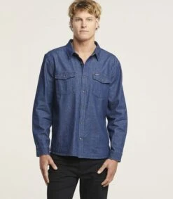 Wrangler Roadside Denim Shirt -Bisley Shop Screenshot 202023 04 04 20102204