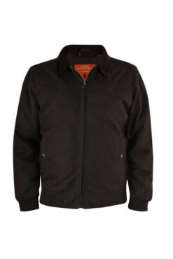Thomas Cook Mens Oilskin Bomber Jacket