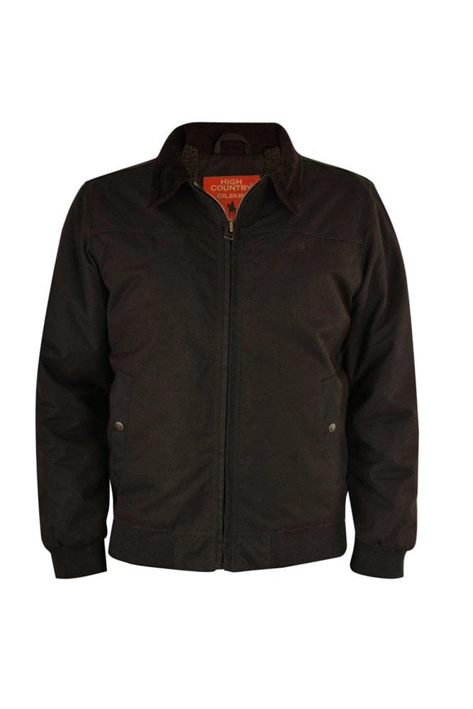 Thomas Cook Mens Oilskin Bomber Jacket 2 Thomas Cook Mens Oilskin Bomber Jacket