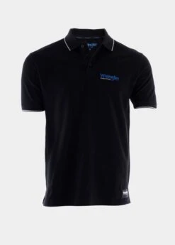 Wrangler Mens Ryder Logo Short Sleeve Tee -Bisley Shop XCP1560971 A01 1