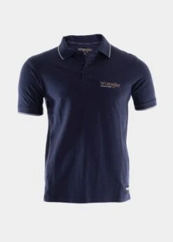 Wrangler Mens Ryder Logo Short Sleeve Tee