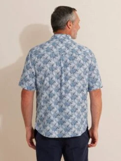 Breakaway Mens Harlem Bamboo Shirt -Bisley Shop ba62072 steel 0812 custom 1