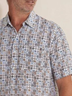 Breakaway Mens Columbus Bamboo Shirt -Bisley Shop ba62073 bronze 0680 custom 1