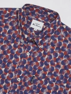 Ben Sherman Mens Mini Gingham Short Sleeve -Bisley Shop brush 201 05710aa9 0f70 44a7 bc2c 940a17ecd21c
