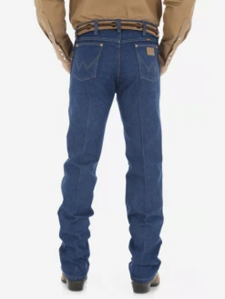 Wrangler Cowboy Cut Original Fit Jean (Prewashed Indigo) 7 Wrangler Cowboy Cut Original Fit Jean (Prewashed Indigo) -Bisley Shop cowboy pi back