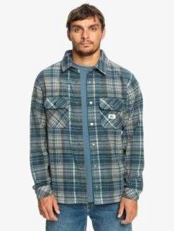 Quiksilver Mens Surf Days Fleece Shirt -Bisley Shop eqyft04740 quiksilver w bsl1 frt1
