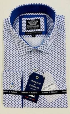 Thomson & Richards Mens Gustavo Long Sleeve Shirt
