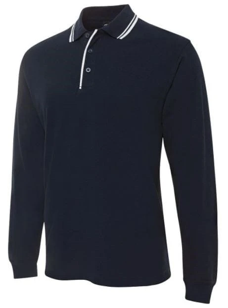 JB's Mens Long Sleeve Contrast Polo 3 JB's Mens Long Sleeve Contrast Polo