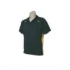 Biz Collection Mens Splice Polo Shirt 2 Biz Collection Mens Splice Polo Shirt -Bisley Shop p7700b forest gold 1