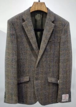 Cambridge Harris Tweed Sports Jacket - Taupe