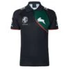 Classic NRL Rabbitohs Men's Media Polo -Bisley Shop rabbitohs 20front