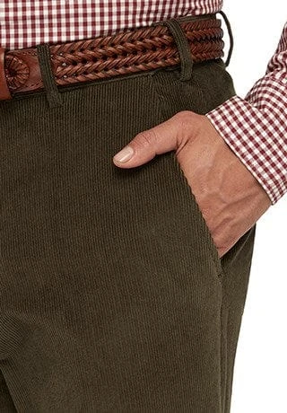 City Club Sutton 12W Cord Pant (Mocha) 5 City Club Sutton 12W Cord Pant (Mocha) - Image 3