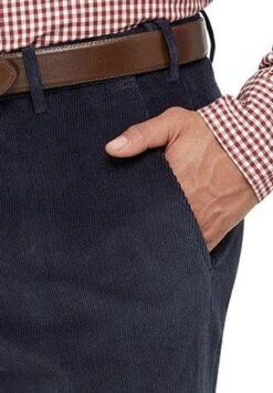 City Club Sutton 12W Cord Pant (Navy) -Bisley Shop sutton12wc nav 02