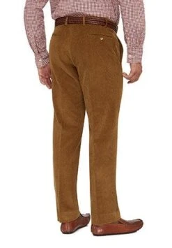 City Club Sutton 12W Cord Pant (Tan) -Bisley Shop sutton12wc tan 01