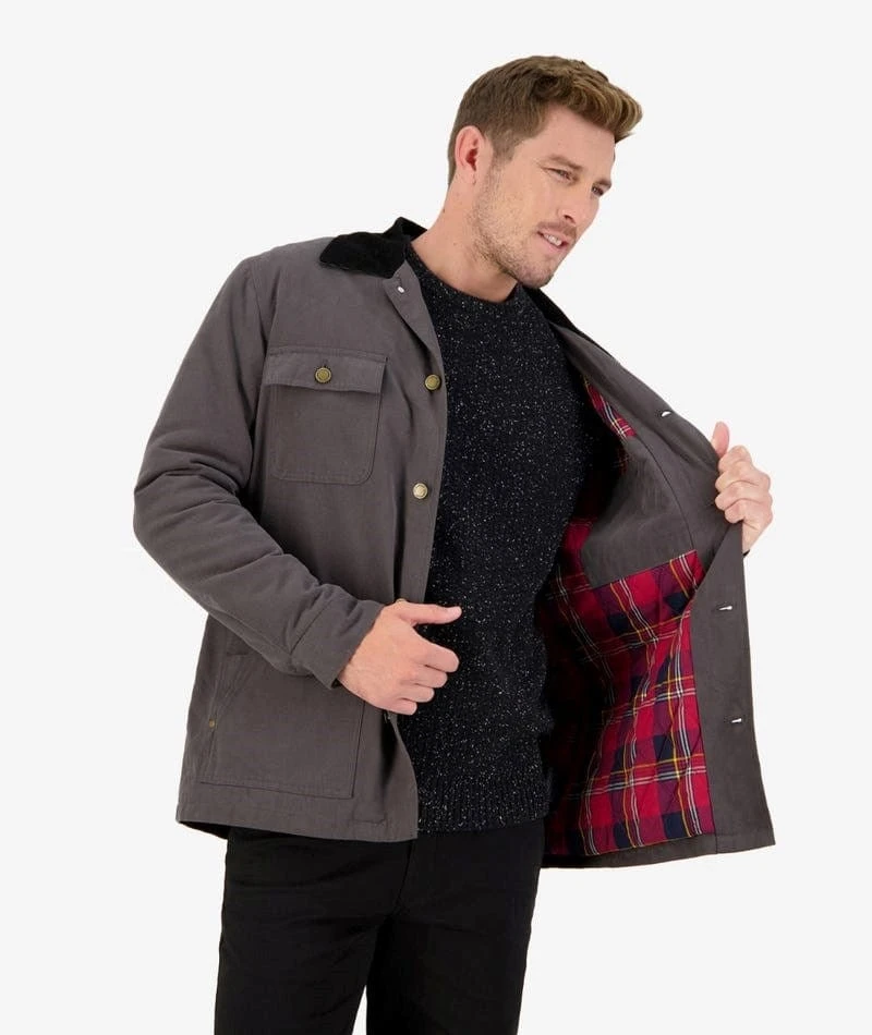 Swanndri Mens Barrytown Canvas Work Jacket 3 Swanndri Mens Barrytown Canvas Work Jacket