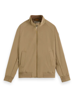 Scotch & Soda Mens Classic Harrington Soft-Shell Jacket