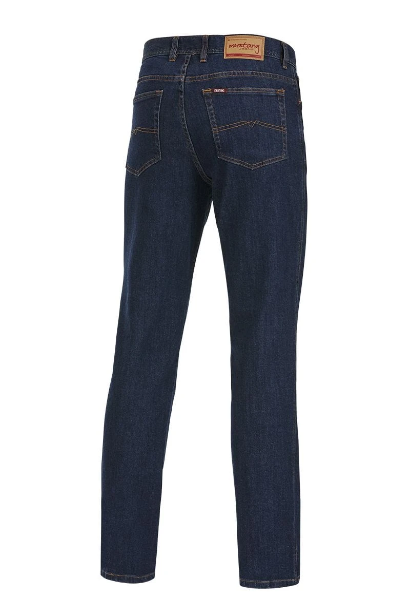 Mustang Regular Stretch Jeans (Navy) 4 Mustang Regular Stretch Jeans (Navy) - Image 2