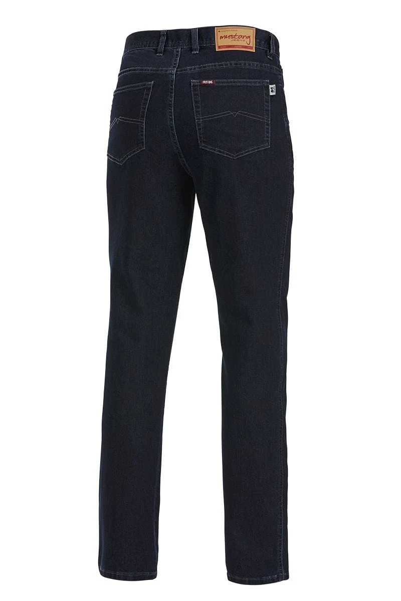 Mustang Regular Stretch Jeans (Blue Black) 4 Mustang Regular Stretch Jeans (Blue Black) - Image 2